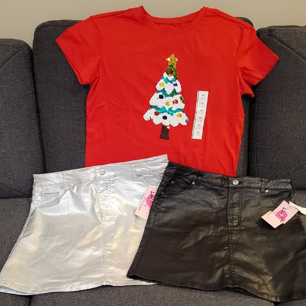 Betsey Johnson, Cat & Jack, Skirt Bundle 🎄Size 14 NWT